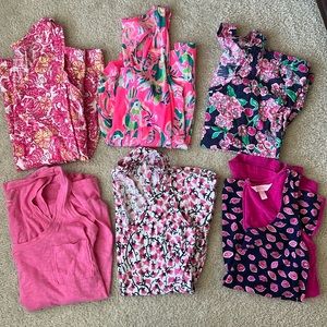 Lot of 6 Lilly Pulitzer tank tops Small